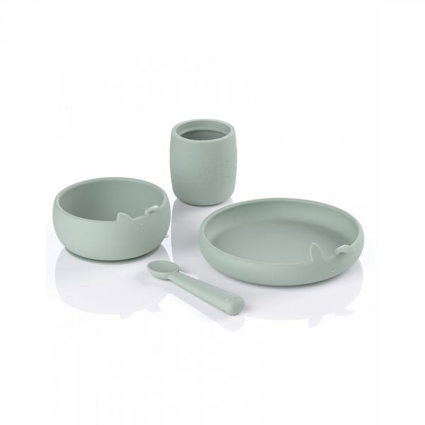 Coffret repas en silicone Mint