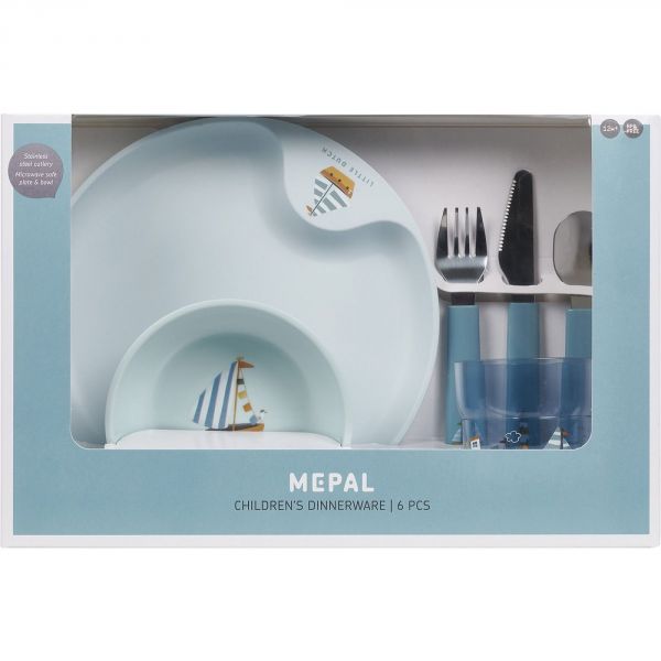 Coffret repas enfant Mio 6 pièces - Sailors Bay