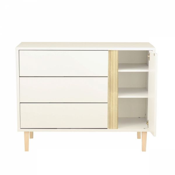 Commode 3 tiroirs 1 porte Paloma