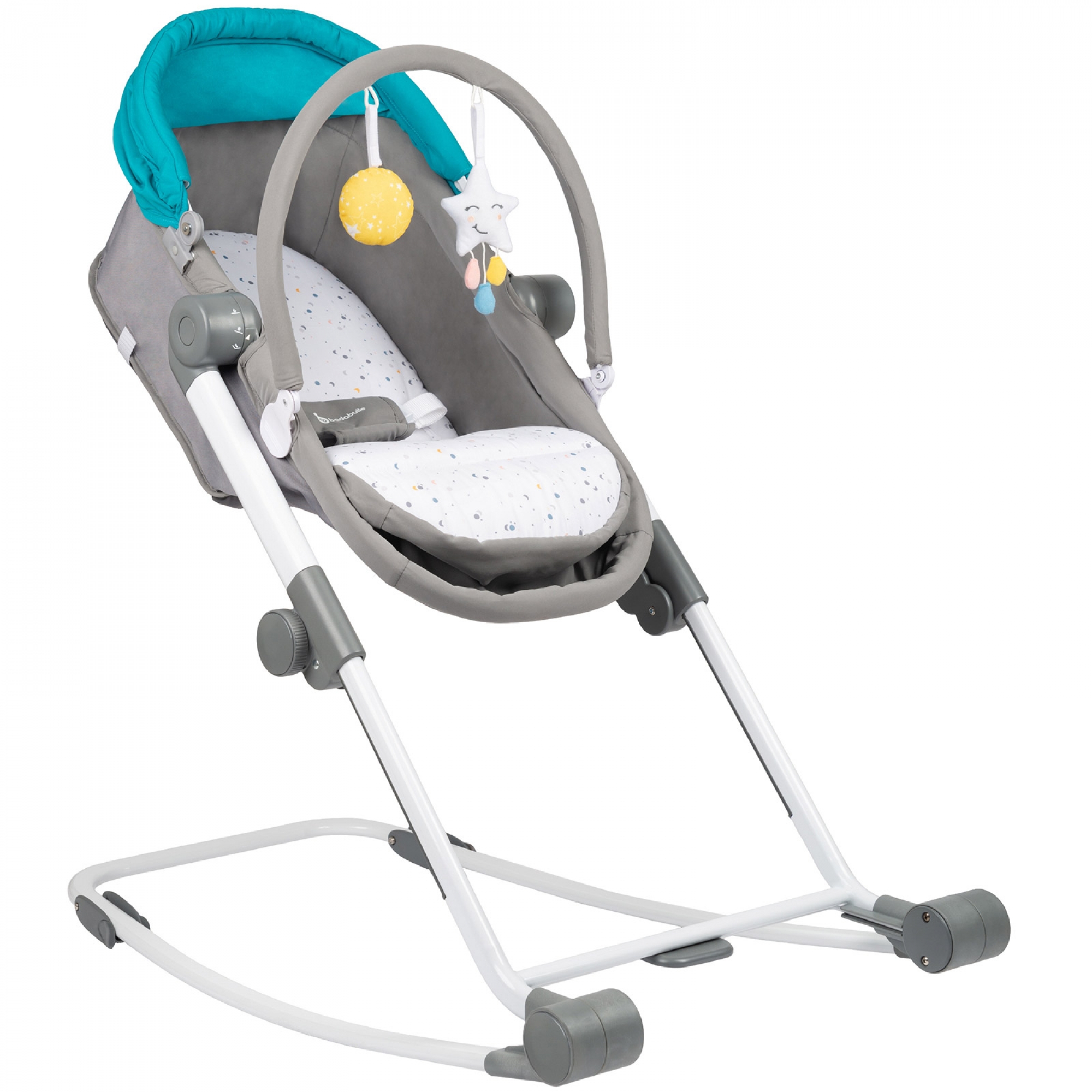 Badabulle Transat Berceau 4 En 1 Compact Relax Made In Bebe