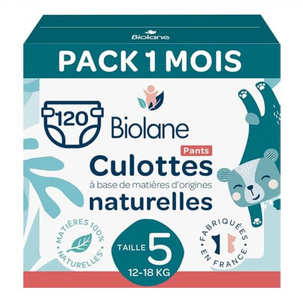 Couches culottes bébé Taille 5 Pack 1 mois