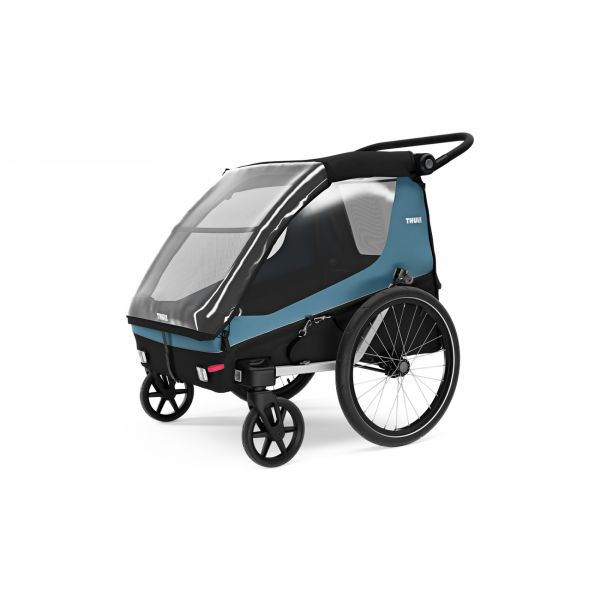 Remorque pour vélo Courier 2 Aegean blue