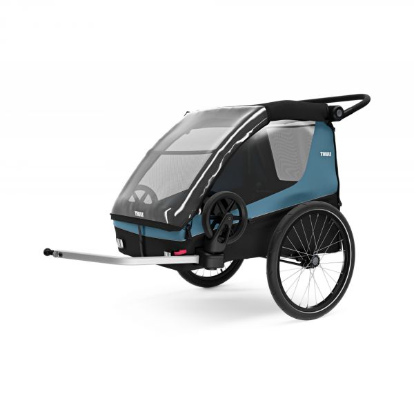 Remorque pour vélo Courier 2 Aegean blue