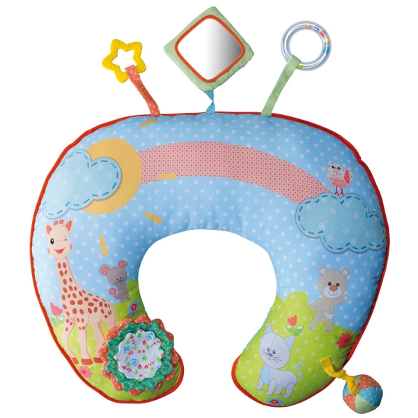 Vulli Coussin Duo Sophie La Girafe Made In Bebe