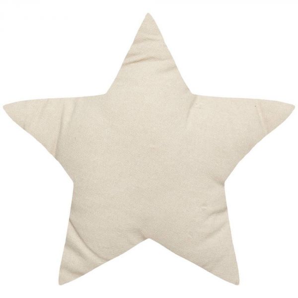 Coussin enfant Oya Étoile Beige