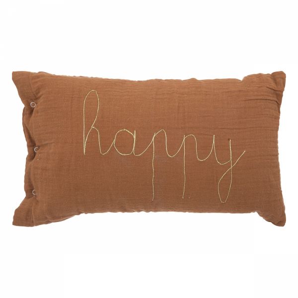 Coussin enfant Lili 50x30 cm Happy