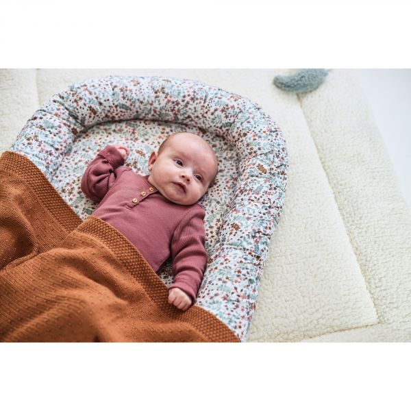 Couverture bébé 100x150 cm Bliss Knit Caramel