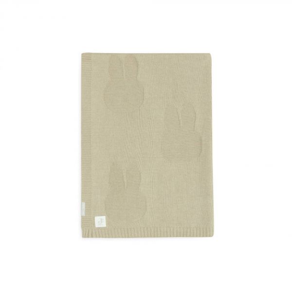 Couverture Berceau 75 x 100 cm Pointelle Olive Miffy