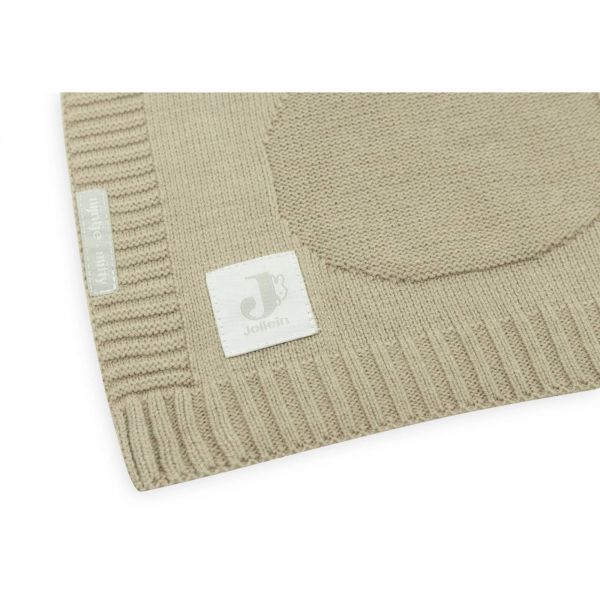 Couverture Berceau 75 x 100 cm Pointelle Olive Miffy