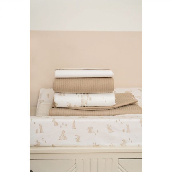 Couverture de berceau - Pure Beige - 70 x 100 cm