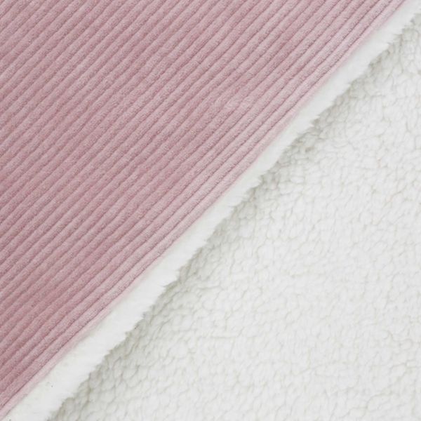 Couverture 100x140 cm - Sherpa Vieux Rose