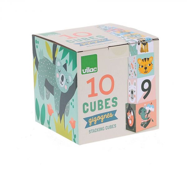 Cubes gigognes les animaux Michelle Carlslund