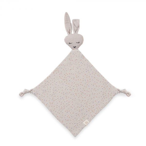 Doudou Cuddle N Play Rabbit Beige Dots