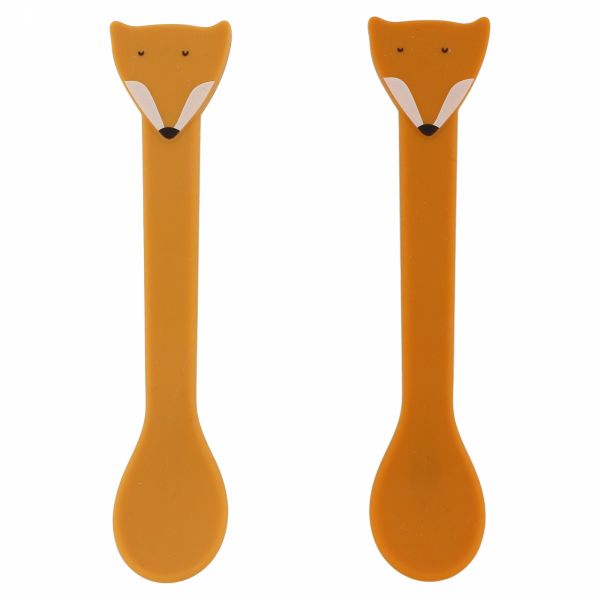 Lot de 2 cuillères en silicone Mr. Fox