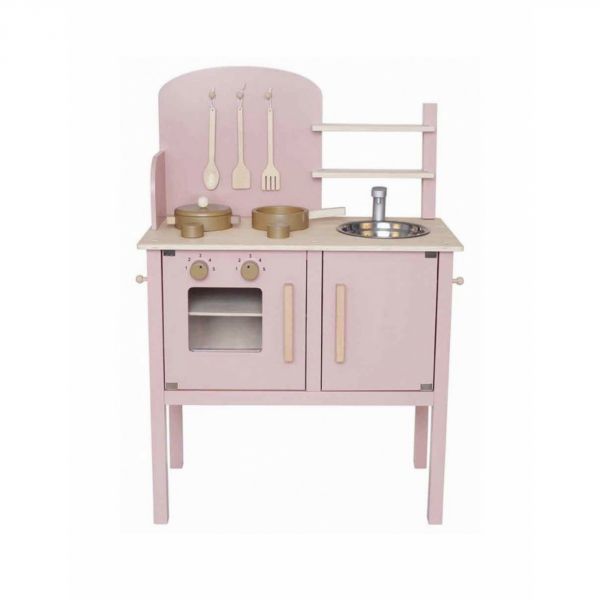 Cuisine enfant bois Rose