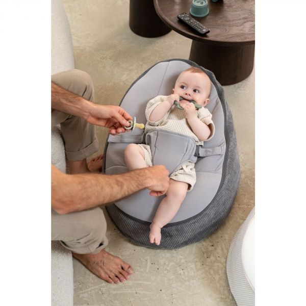 Transat bébé Doomoo Seat'n Grow Grey