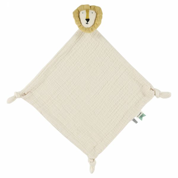 Doudou plat Bliss Beige Mr. Lion