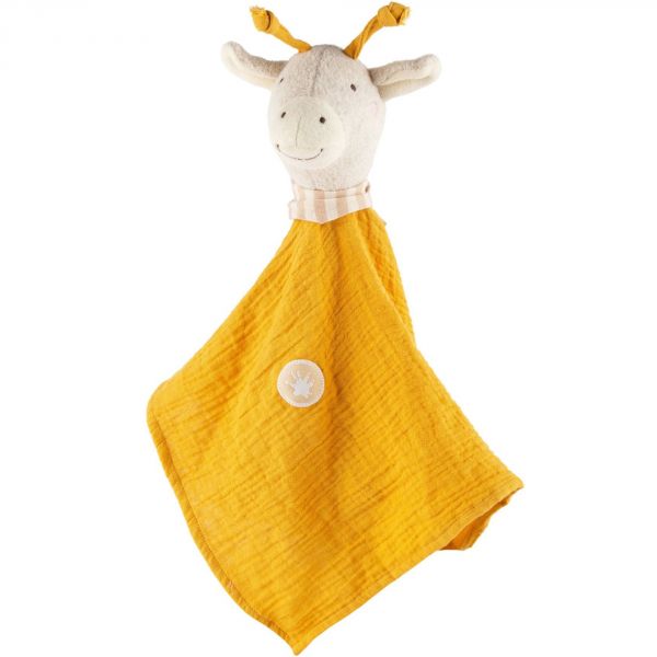 Doudou en mousseline girafe Tiny Tissues