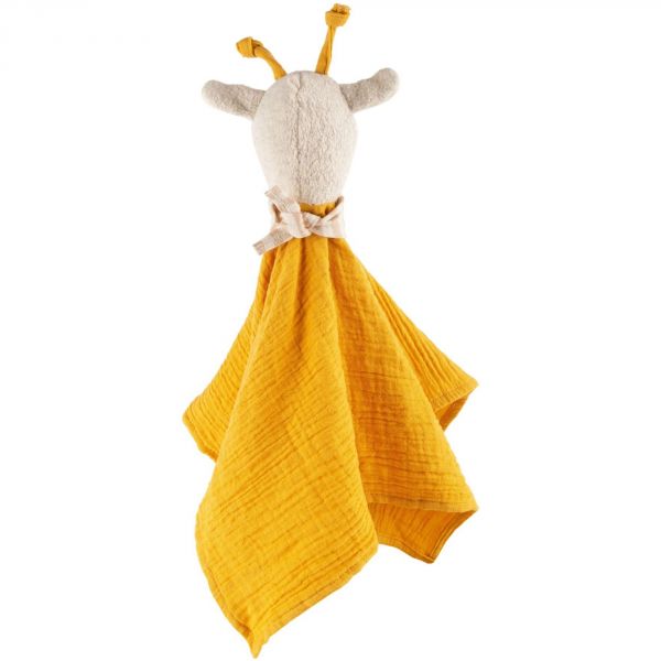 Doudou en mousseline girafe Tiny Tissues