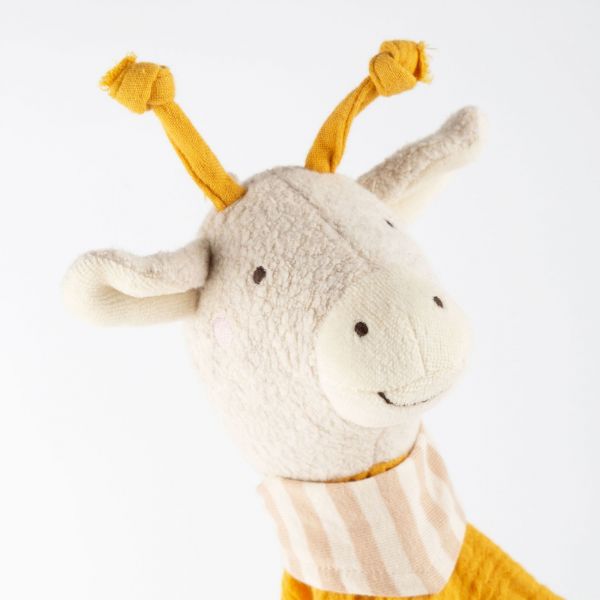 Doudou en mousseline girafe Tiny Tissues