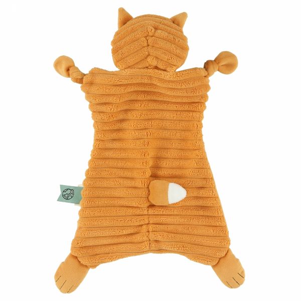 Doudou plat attache sucette Mr. Fox