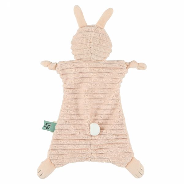 Doudou plat attache sucette Mrs. Rabbit