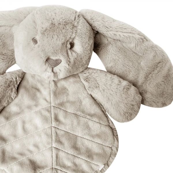 Doudou peluche lapin 30 cm - Crème