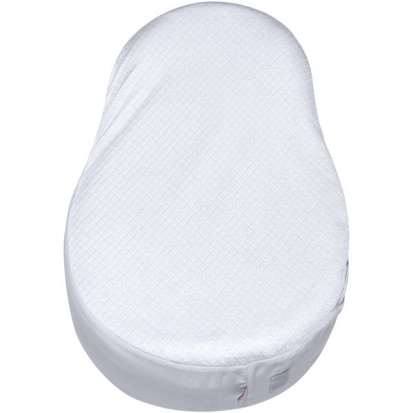 Drap Housse Cocoonababy Fleur de Coton Blanc