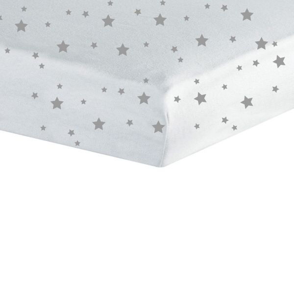 Drap housse 60x120 cm Etoiles