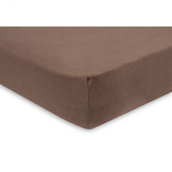 Lot de 2 draps housse Jersey 40/50 x 80/90 cm Chestnut