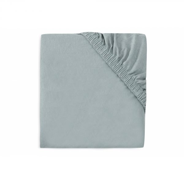 Drap housse 75x95 cm Jersey pour tapis de parc Sea Green