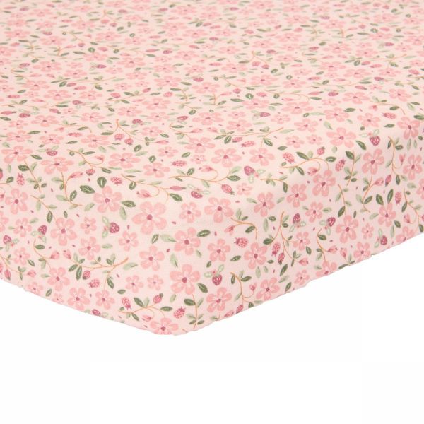 Drap-housse lit bébé - Fairy Floral - 60 x 120 cm