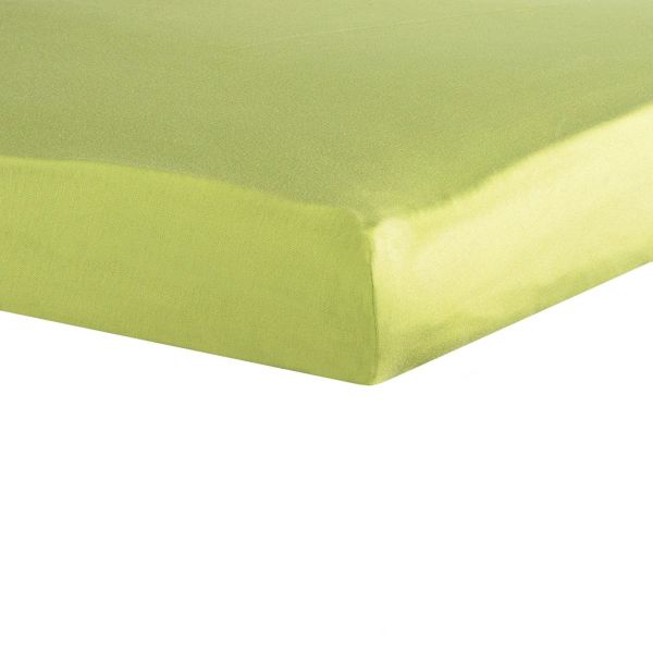 Drap housse vert acide 40 x 80 cm