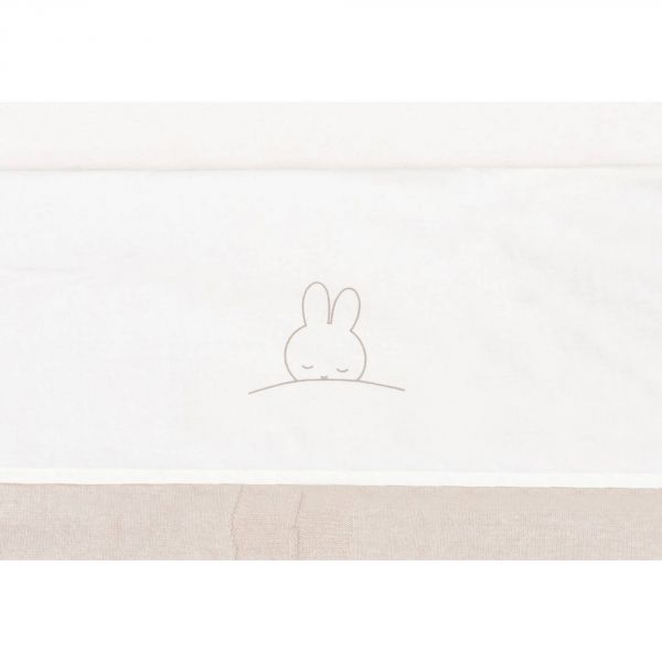 Drap lit bébé 120x150 cm Sleepy Miffy Funghi