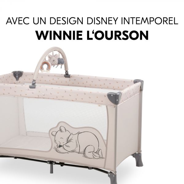 Lit parapluie Dream N Play Go Winnie l'ourson Beige