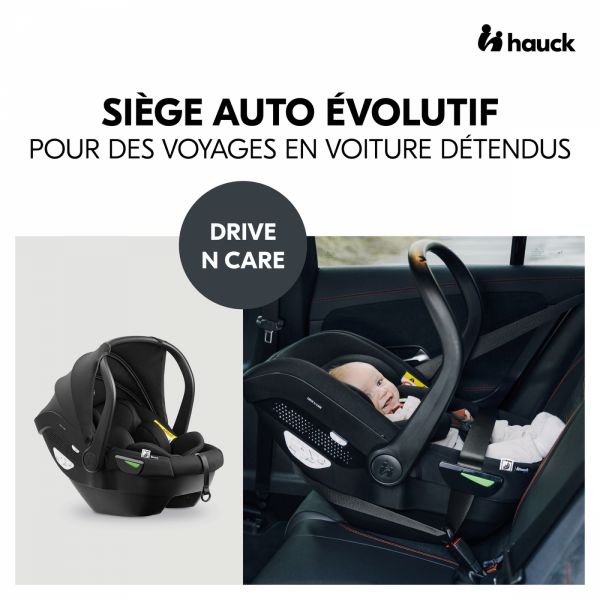 Siège auto bébé Drive N Care Black