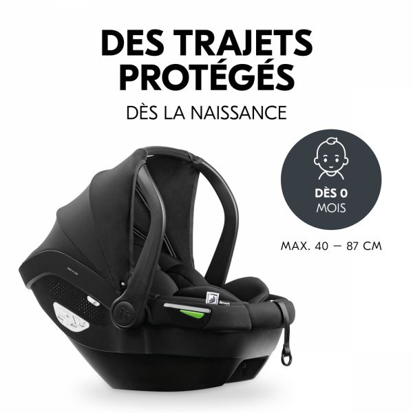 Siège auto bébé Drive N Care Black