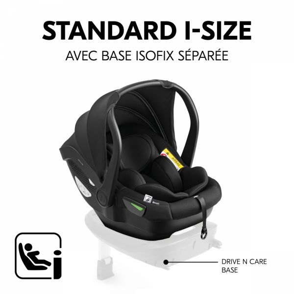 Siège auto bébé Drive N Care Black