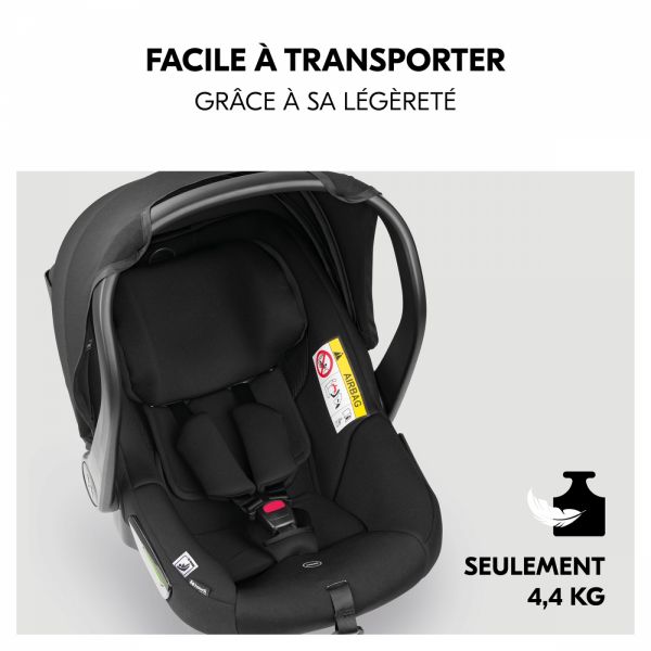 Siège auto bébé Drive N Care Black