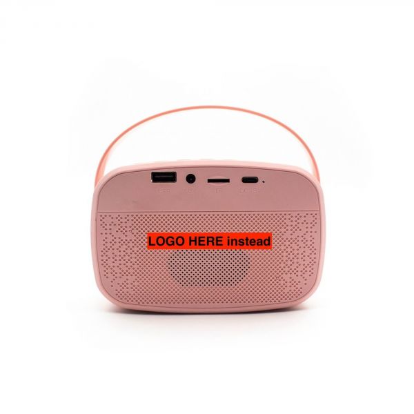 Boîte Karaoke duo enceinte et micro rose