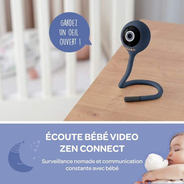 Babyphone vidéo Zen Connect Night blue