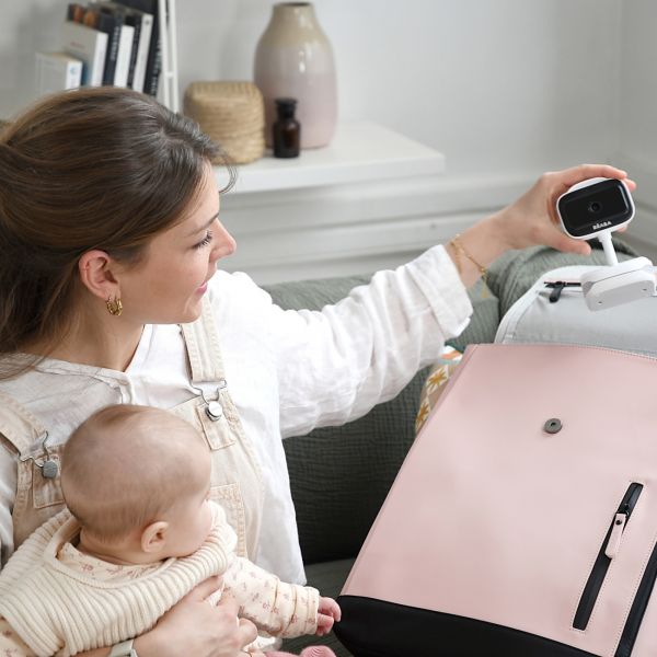 Babyphone vidéo Zen nomade White