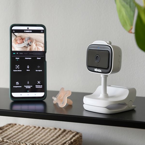 Babyphone vidéo Zen nomade White