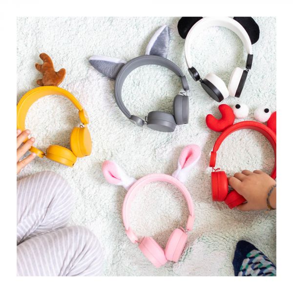 Casque audio enfant filaire Kidyears lapin