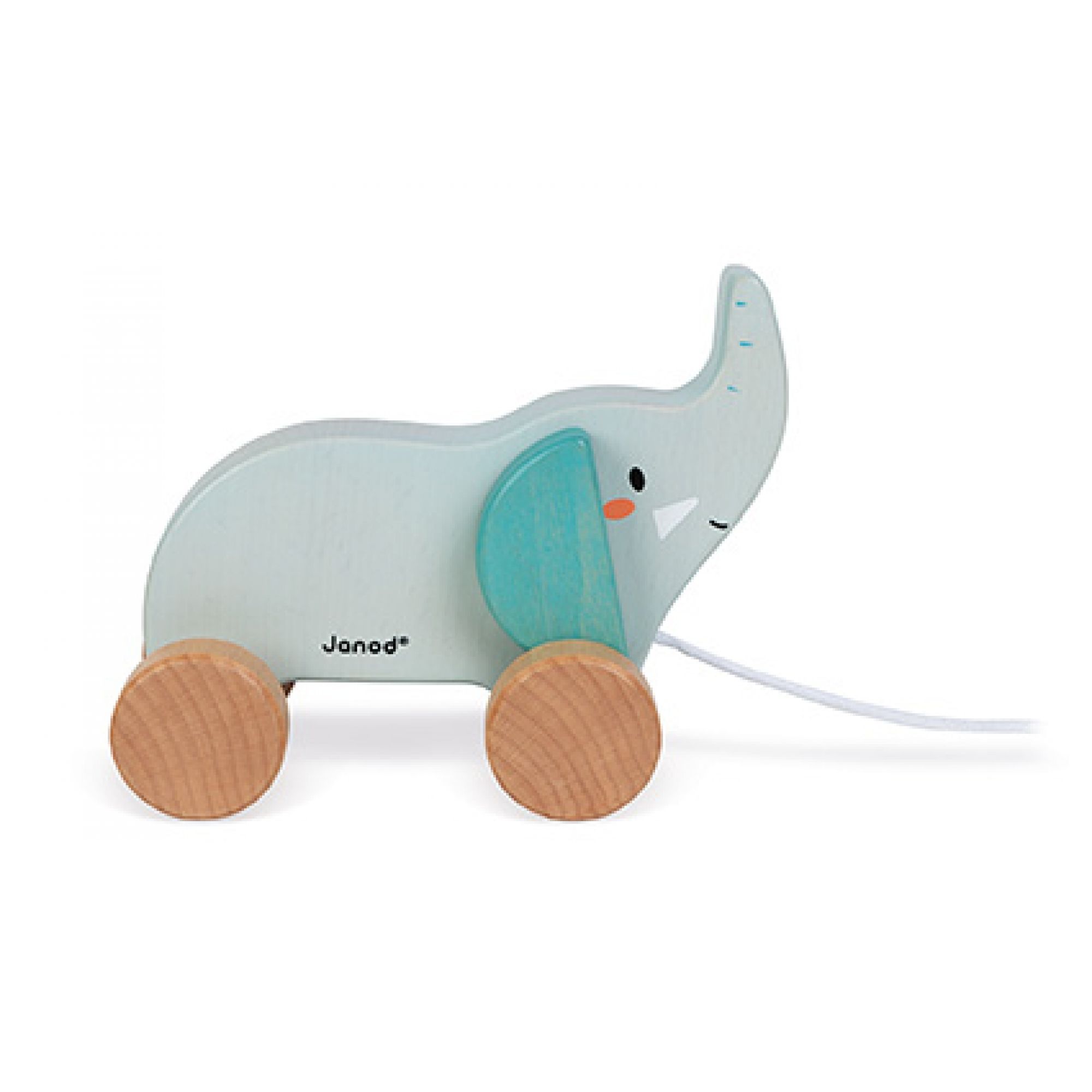 Janod Jouet A Tirer En Bois Elephant Made In Bebe