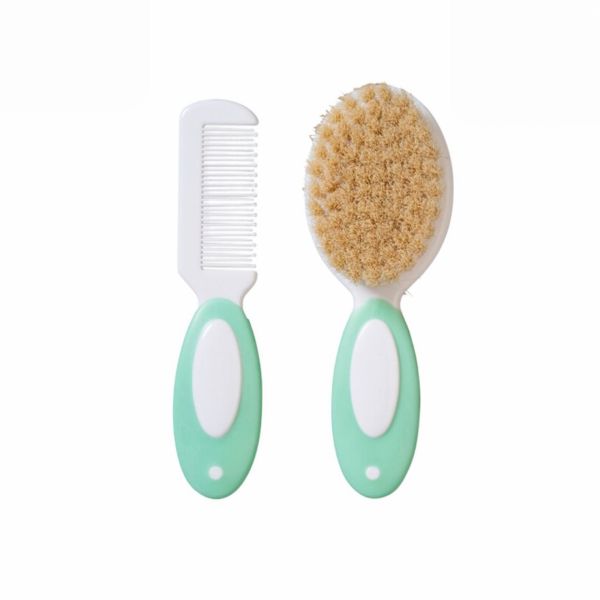 Brosse et peigne bébé Menthe