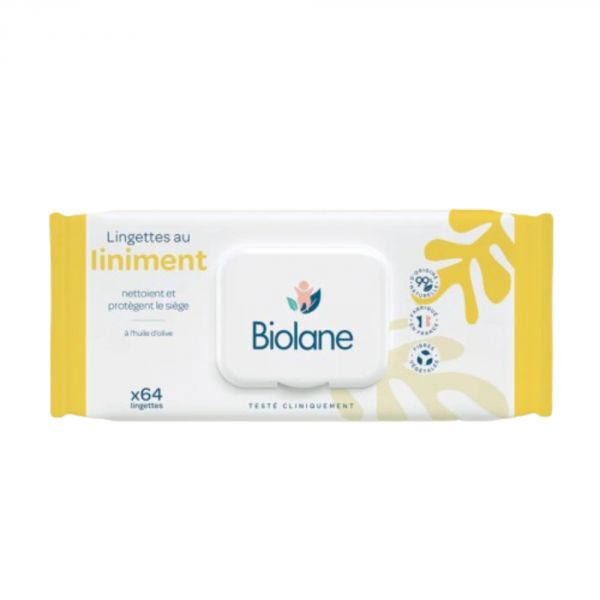 Lingettes bébé x64