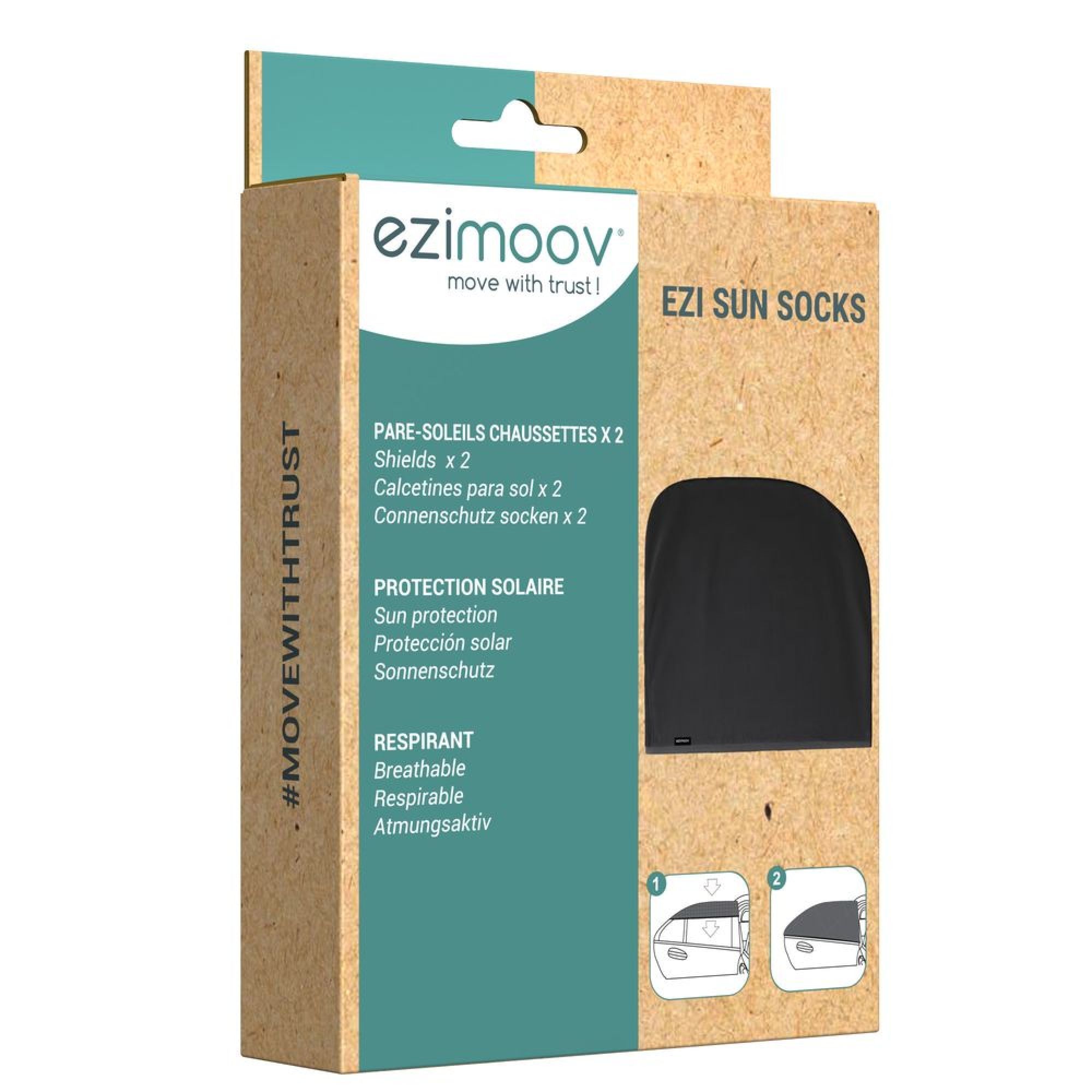 Pare-soleil chaussette EZI Sun Socks EZIMOOV, Vente en ligne de Accessoires  de voyage