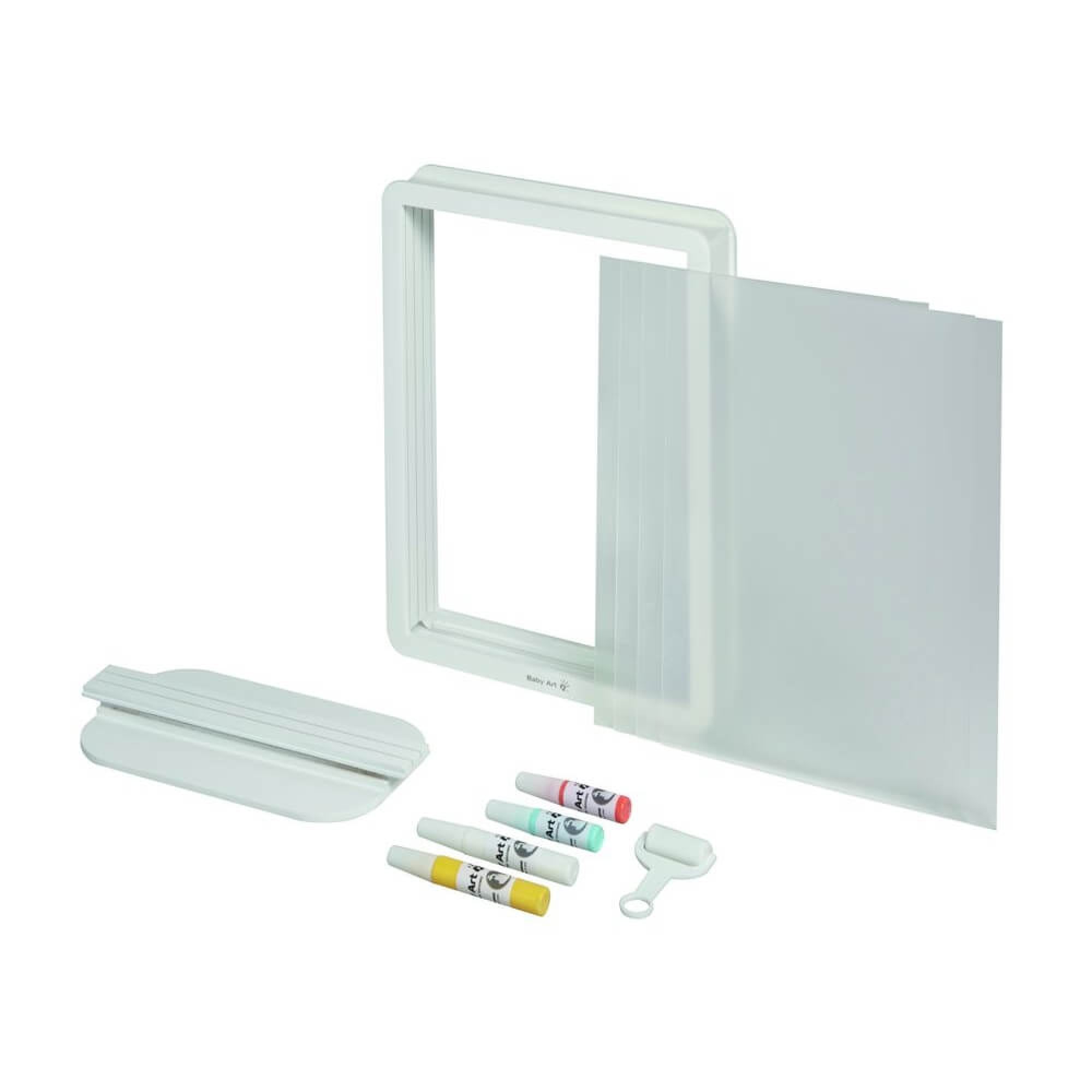 Cadre transparent 4 empreintes - Family Touch - Kits Empreintes Bébé - Kits  et Coffrets Modelage - Moulage
