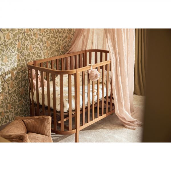 Fauteuil enfant velours côtelé Corduroy Caramel